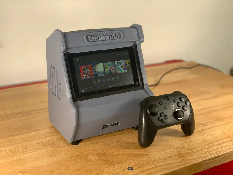 3d Printed Nintendo Switch Arcade Cabinet
