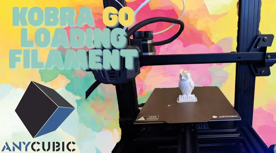 Anycubic Kobra Go How To Load Filament