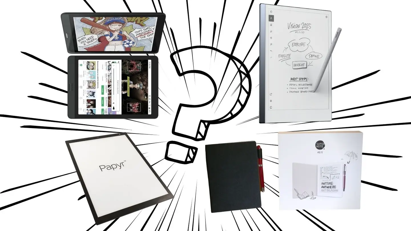 The Best E Ink Digital Paper Tablets