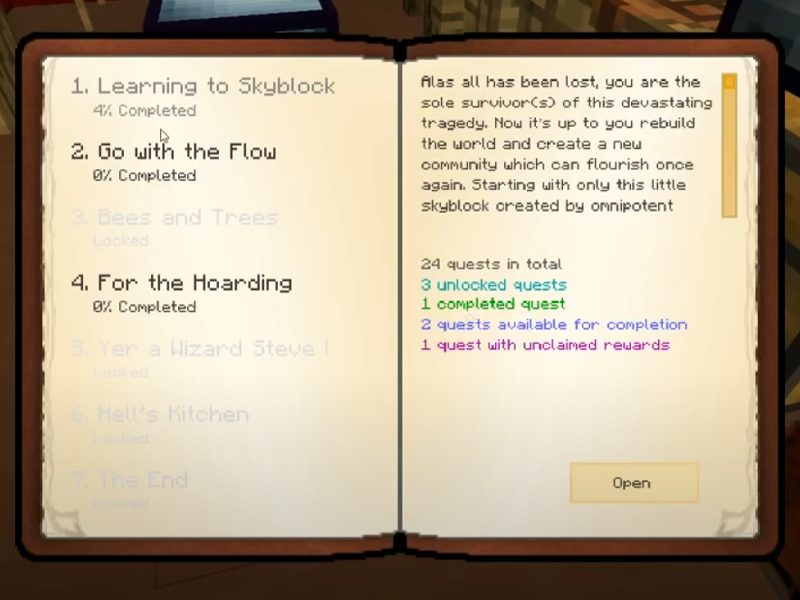 Hardcore Questing Mode