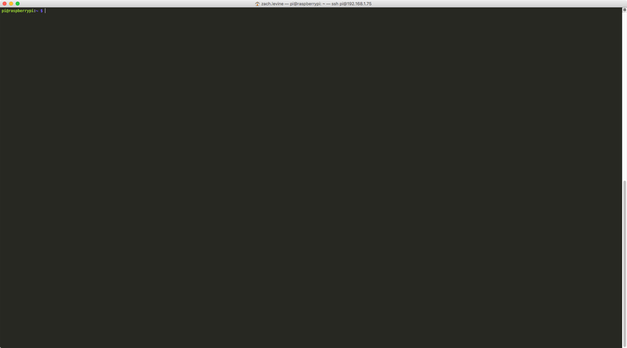 Get to the command line/terminal