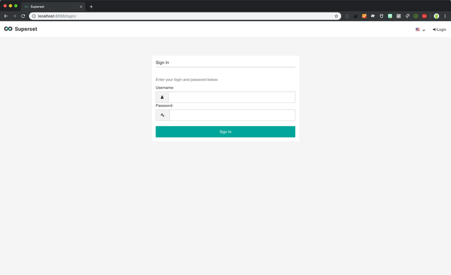 Forward port 8088 and log in