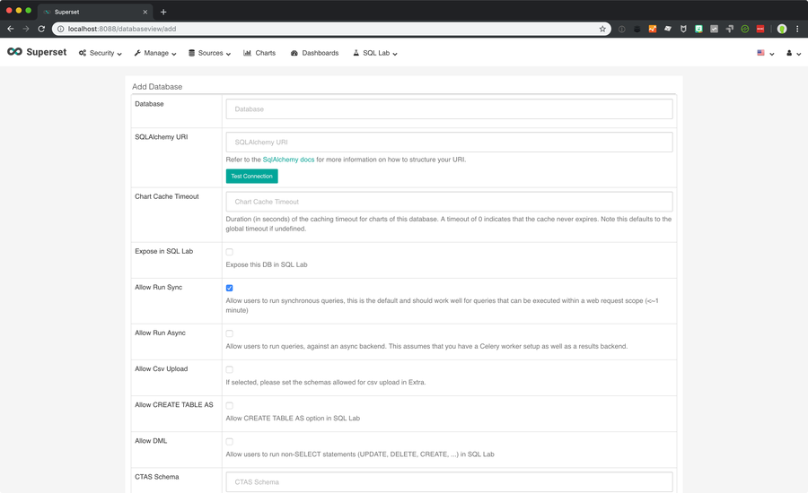 Setting up a BigQuery data source