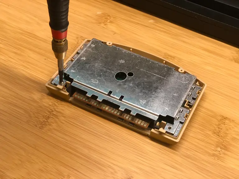 Remove the RF shield