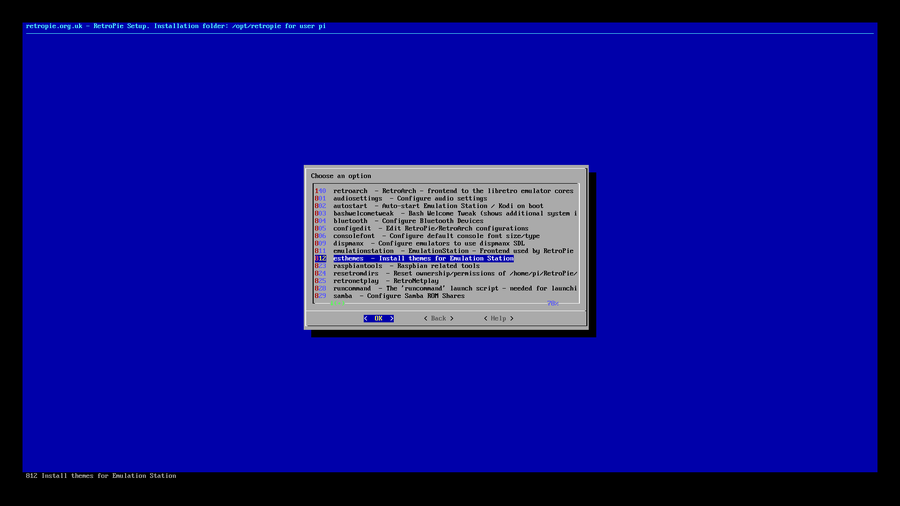 Open Configuration/Tools