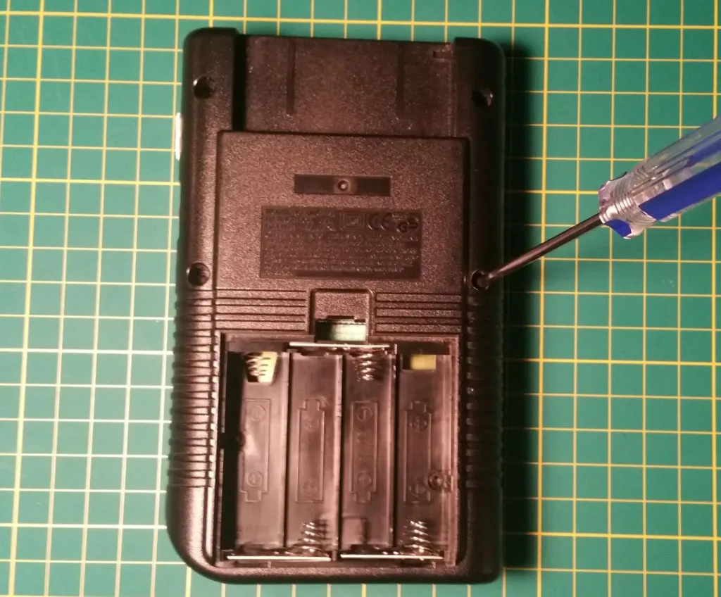 Game Boy is missing parts